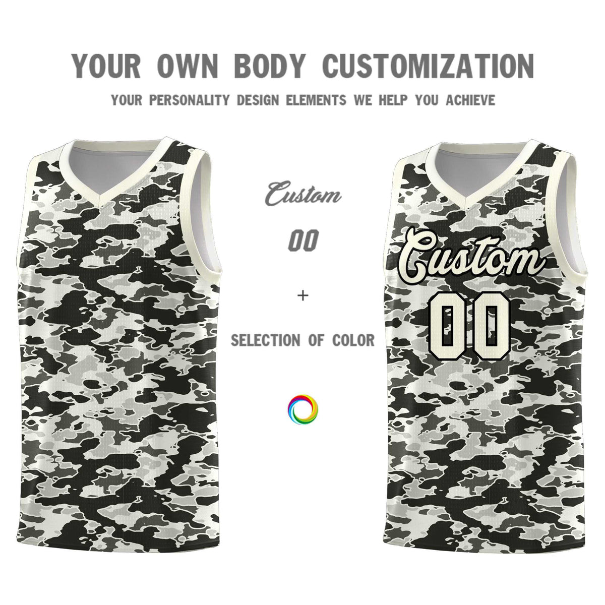 Custom Personalized Camo Kits Sports Uniform Basketball Jersey|KXKSHOP