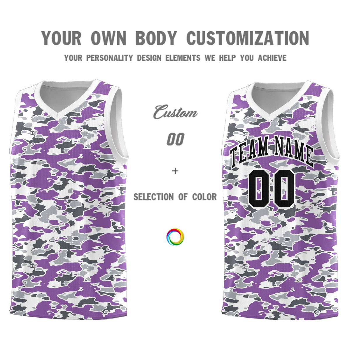 Custom Personalized Camo Kits Sports Uniform Basketball Jersey|KXKSHOP