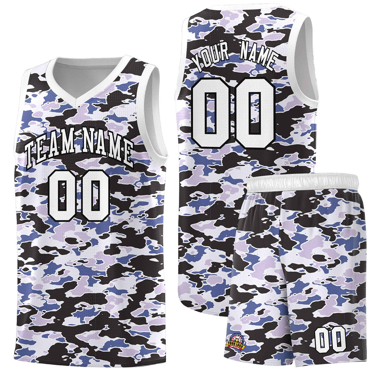 Custom Personalized Camo Kits Sports Uniform Basketball Jersey|KXKSHOP