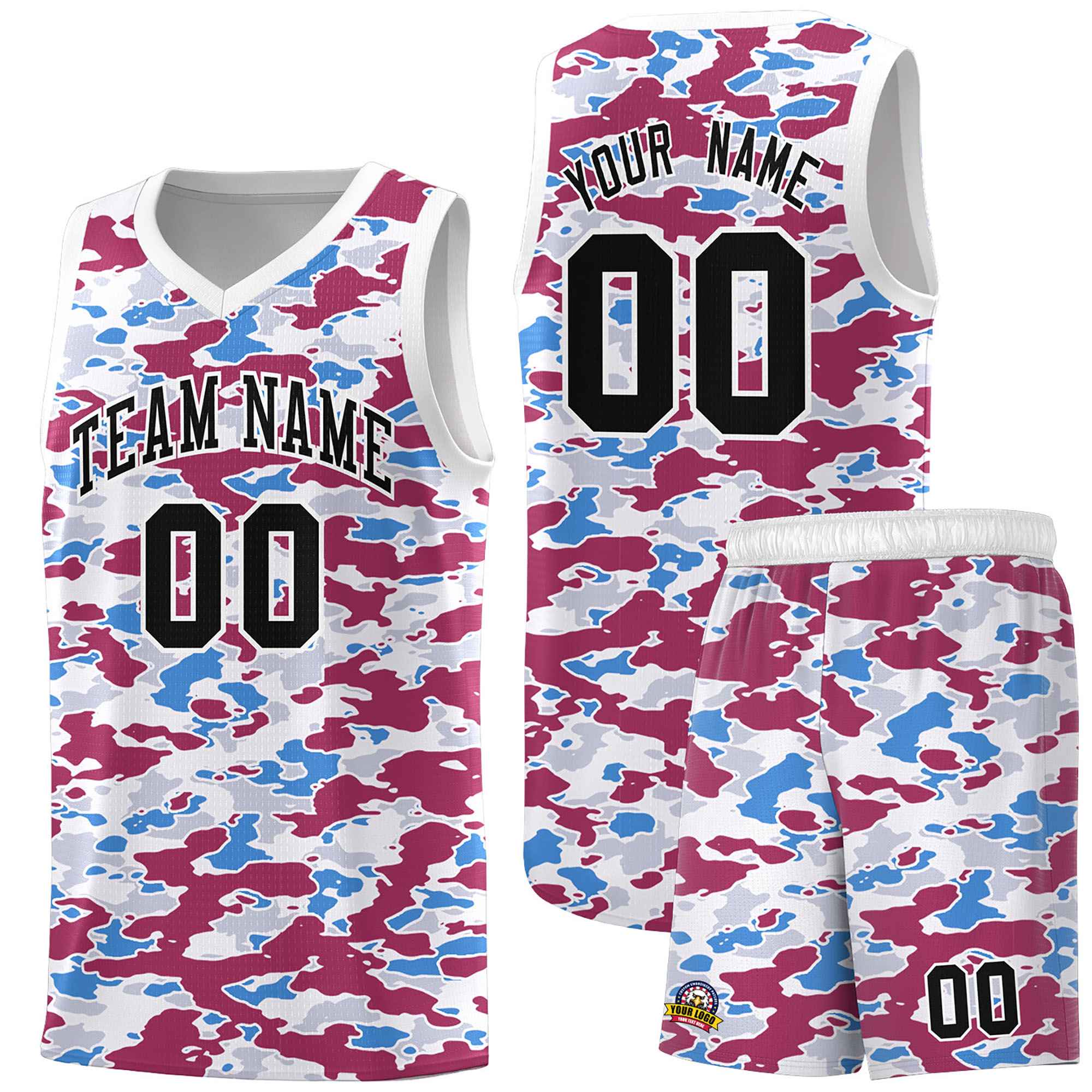 Custom Personalized Camo Kits Sports Uniform Basketball Jersey|KXKSHOP