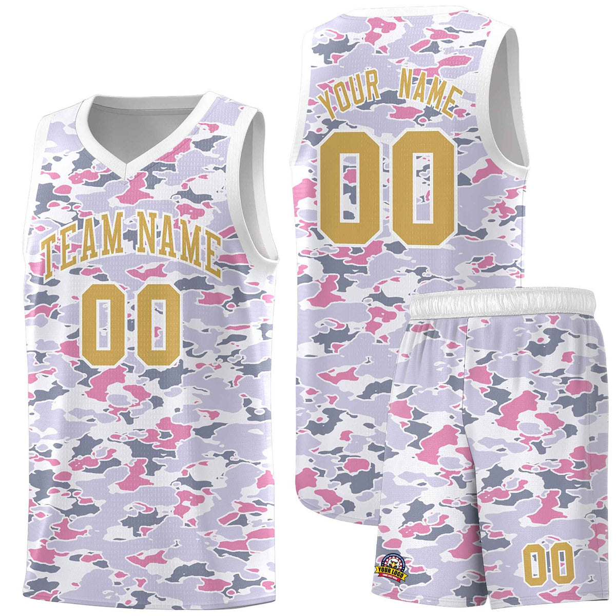 Custom Personalized Camo Kits Sports Uniform Basketball Jersey|KXKSHOP