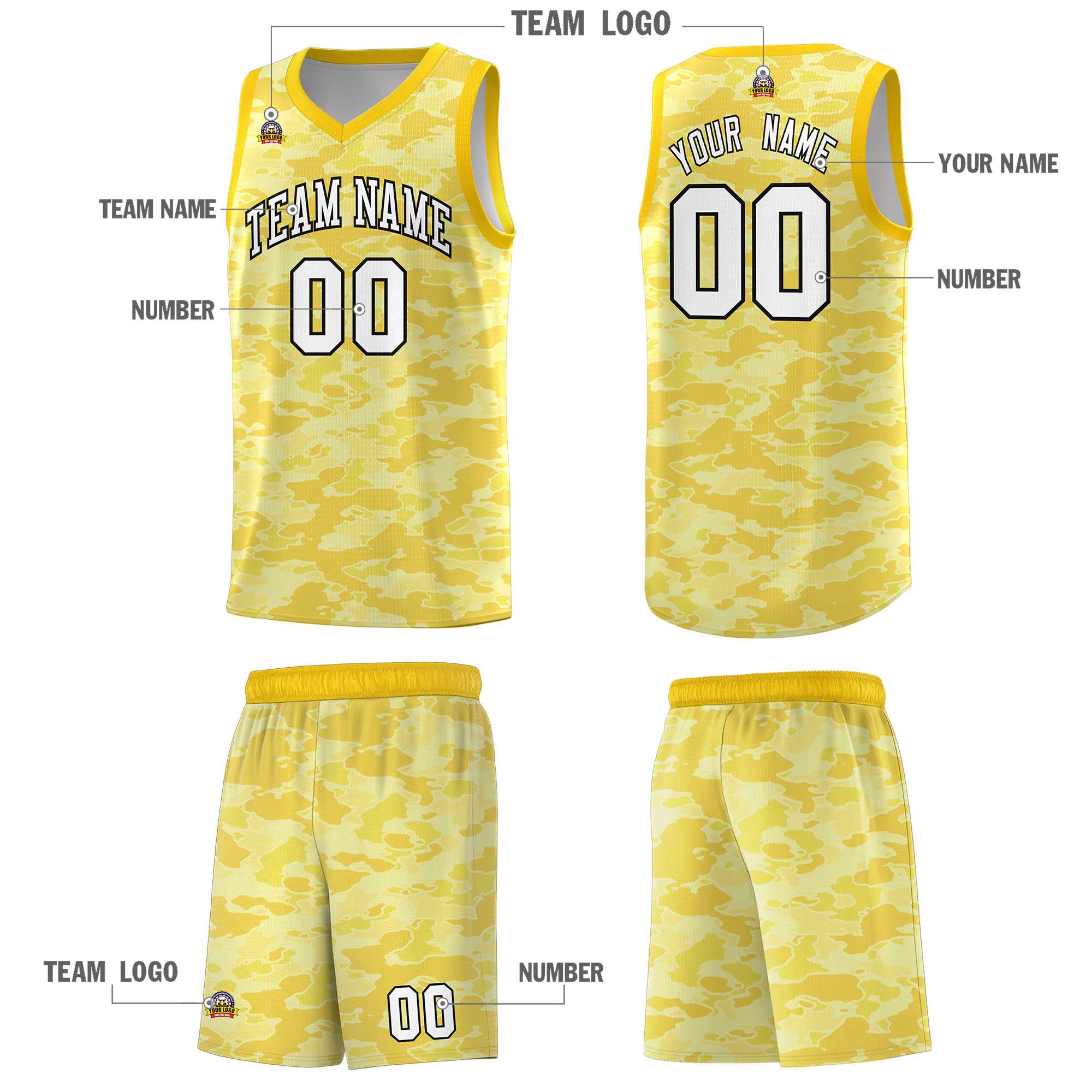 Custom Personalized Camo Kits Sports Uniform Basketball Jersey|KXKSHOP