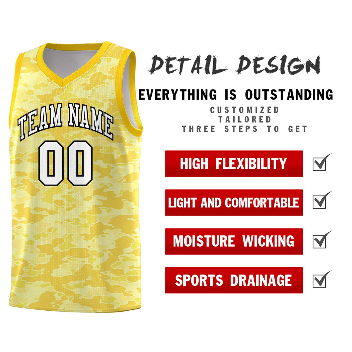 Custom Personalized Camo Kits Sports Uniform Basketball Jersey|KXKSHOP