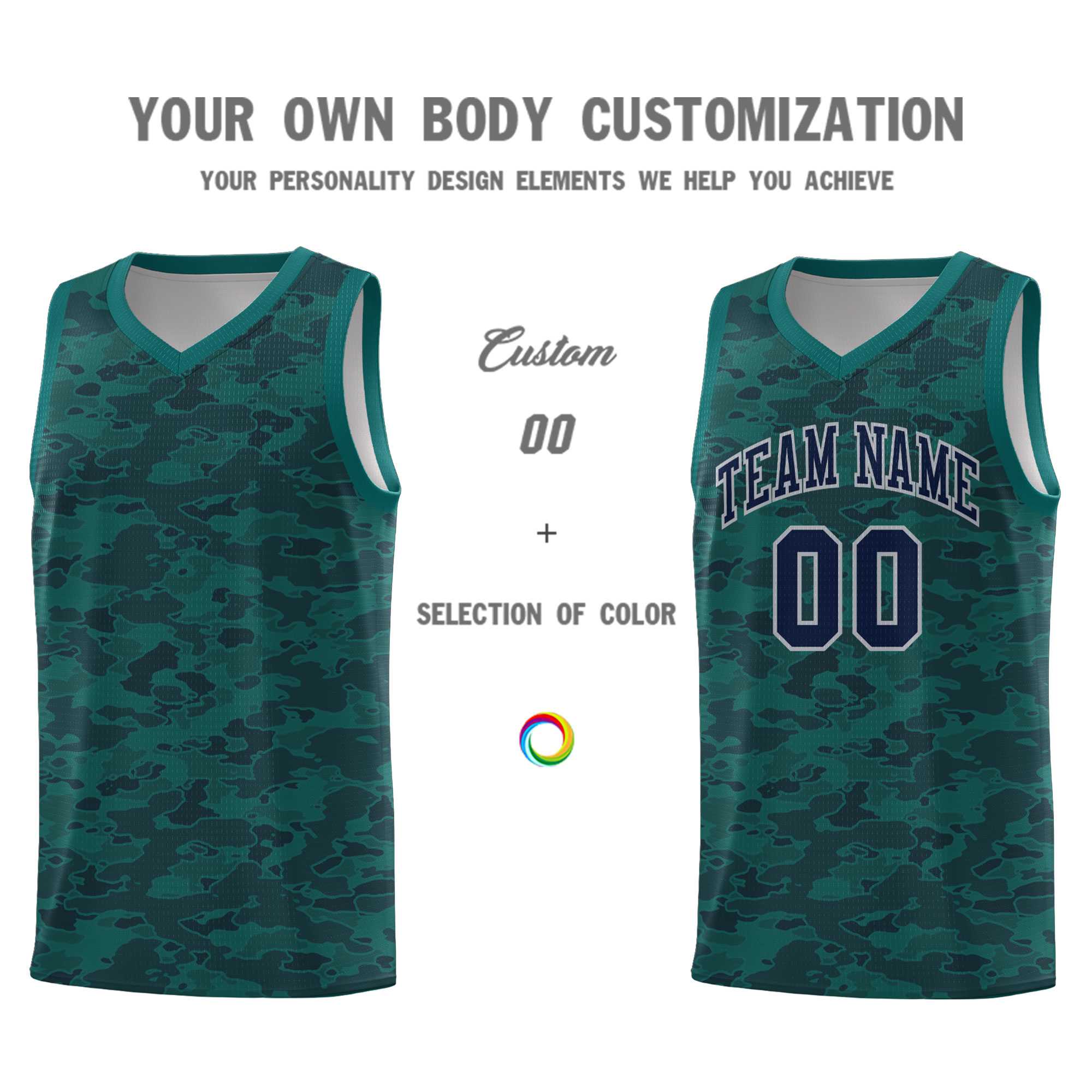 Custom Personalized Camo Kits Sports Uniform Basketball Jersey|KXKSHOP