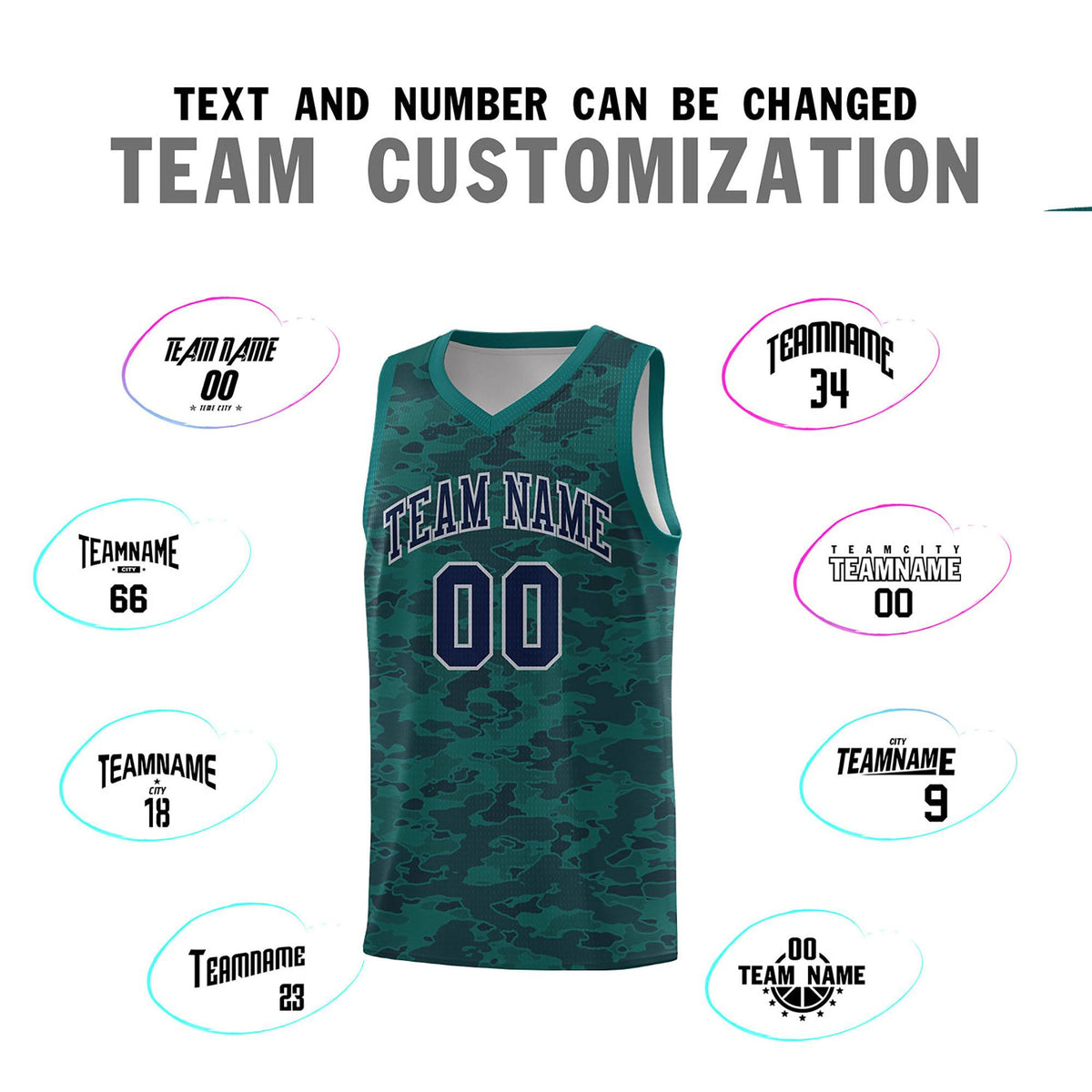 Custom Personalized Camo Kits Sports Uniform Basketball Jersey|KXKSHOP