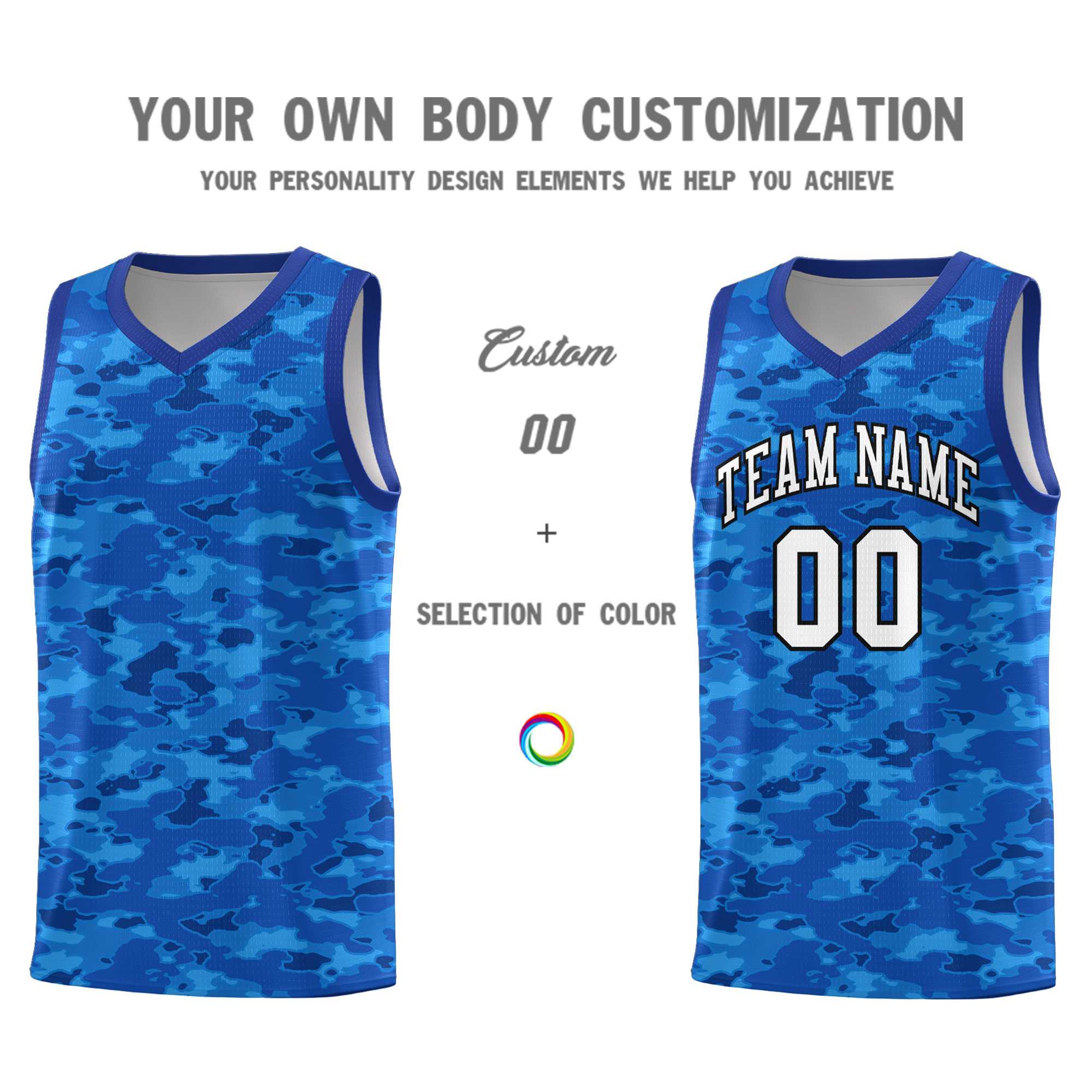Custom Personalized Camo Kits Sports Uniform Basketball Jersey|KXKSHOP