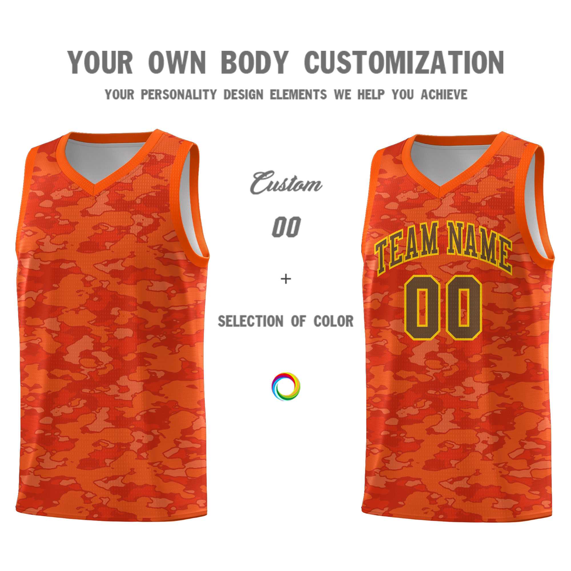 Custom Personalized Camo Kits Sports Uniform Basketball Jersey|KXKSHOP