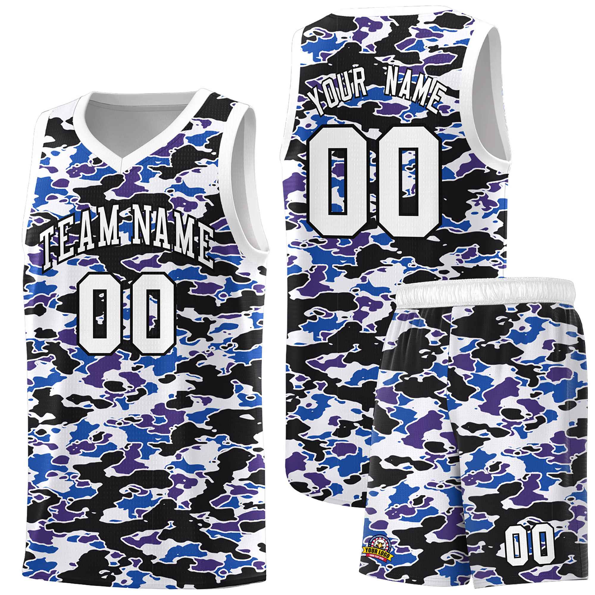 Custom Personalized Camo Kits Sports Uniform Basketball Jersey|KXKSHOP