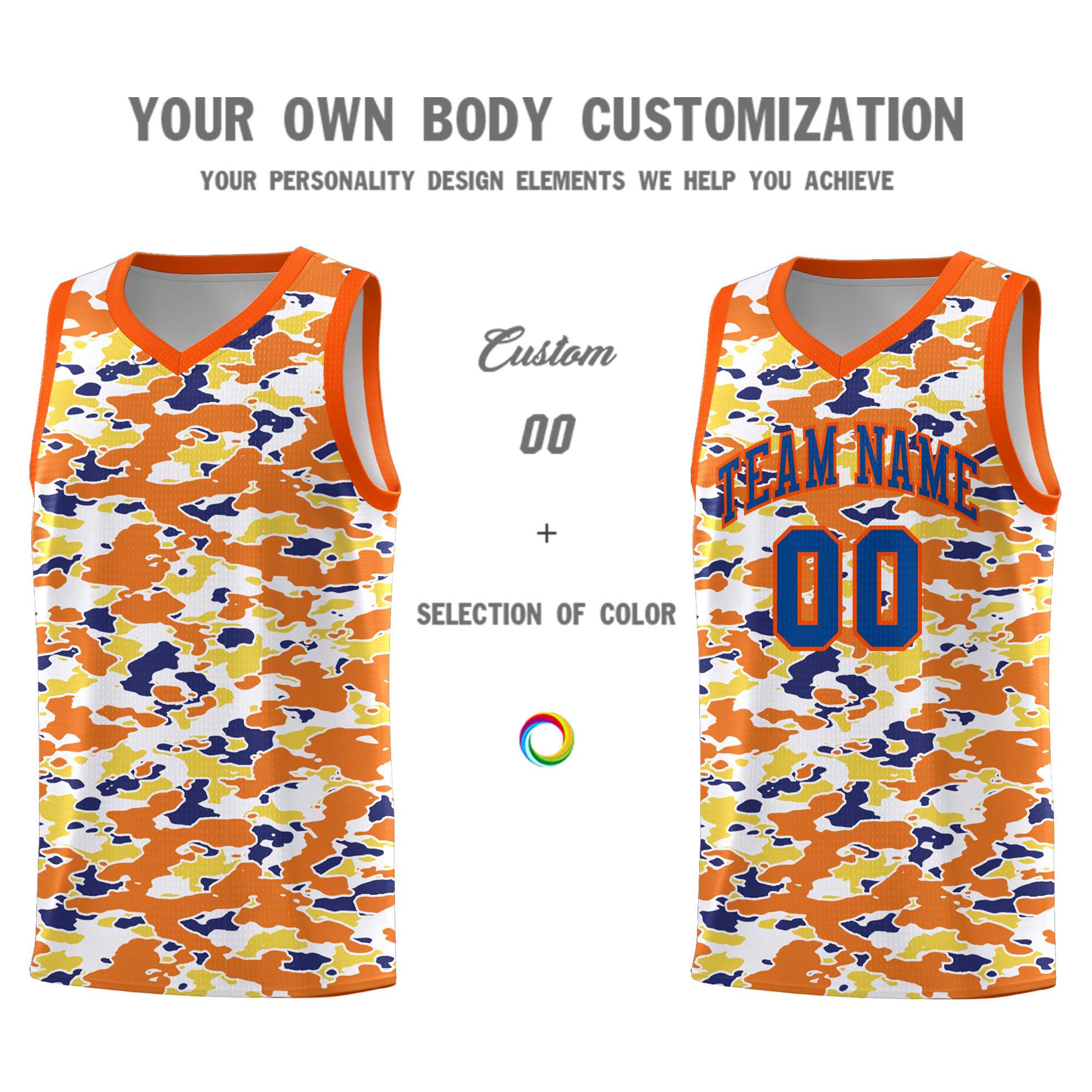Custom Personalized Camo Kits Sports Uniform Basketball Jersey|KXKSHOP