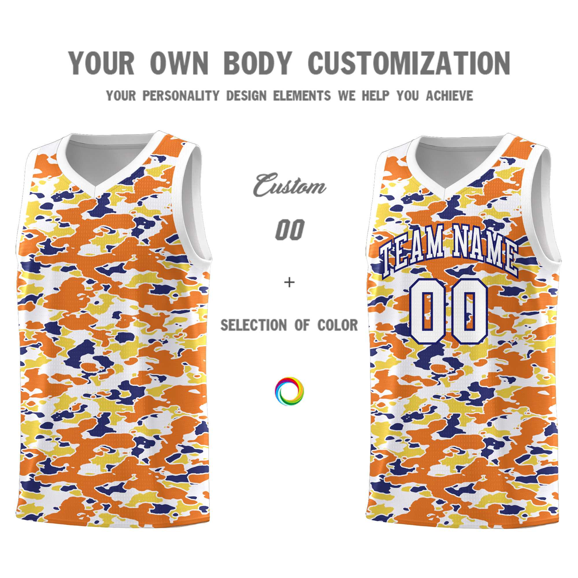 Custom Personalized Camo Kits Sports Uniform Basketball Jersey|KXKSHOP