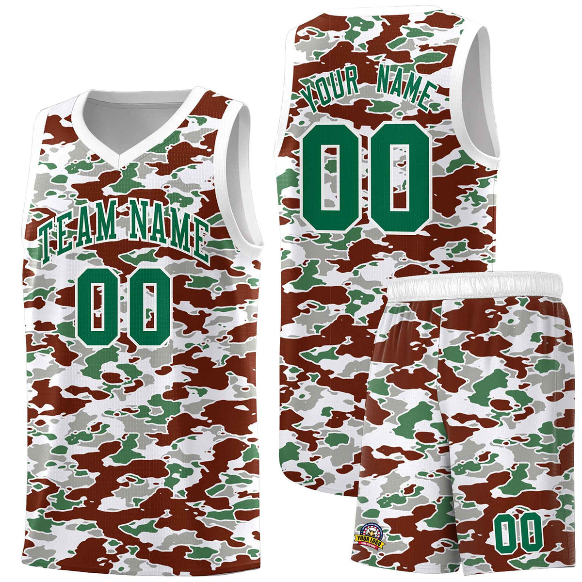 Custom Personalized Camo Kits Sports Uniform Basketball Jersey|KXKSHOP