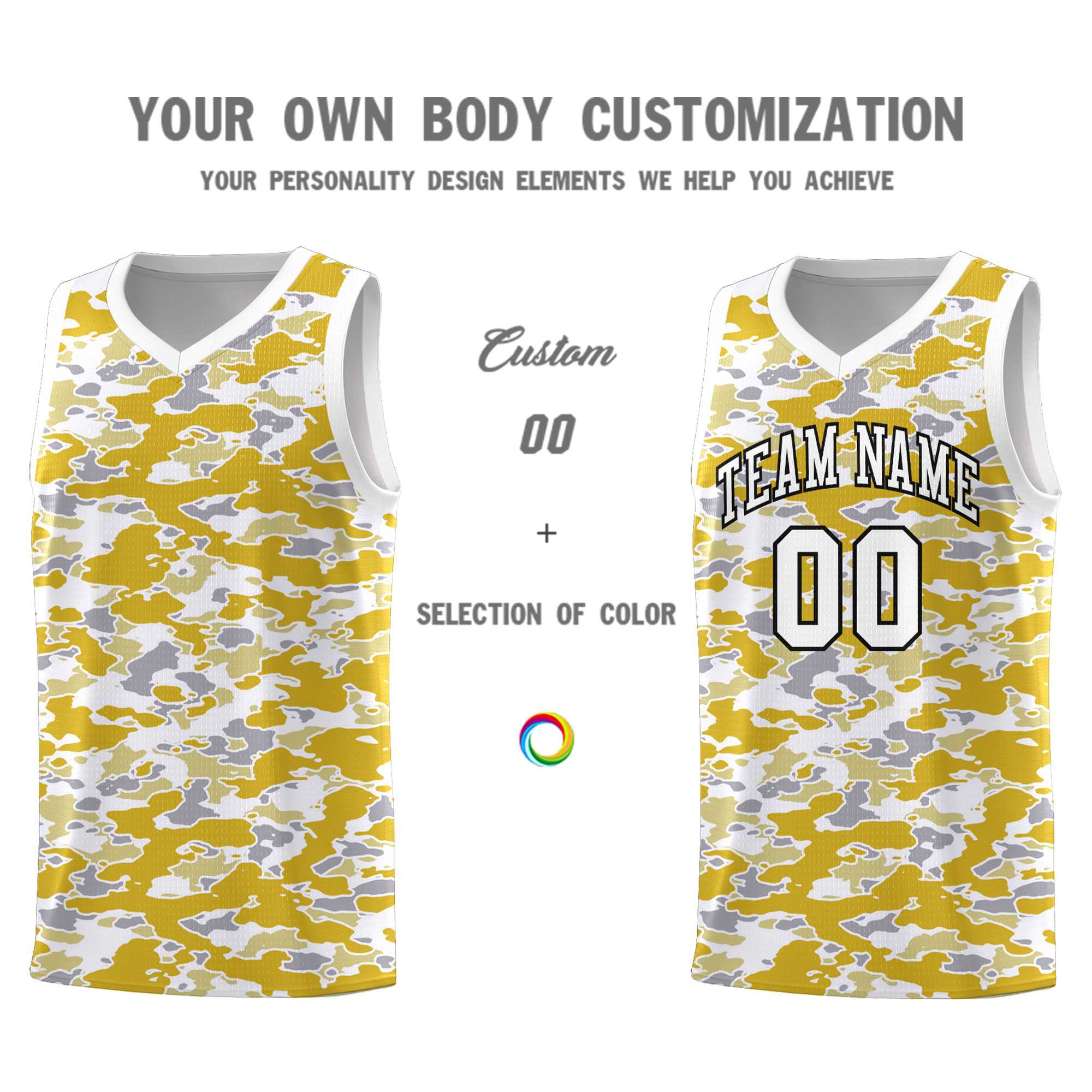 Custom Personalized Camo Kits Sports Uniform Basketball Jersey|KXKSHOP