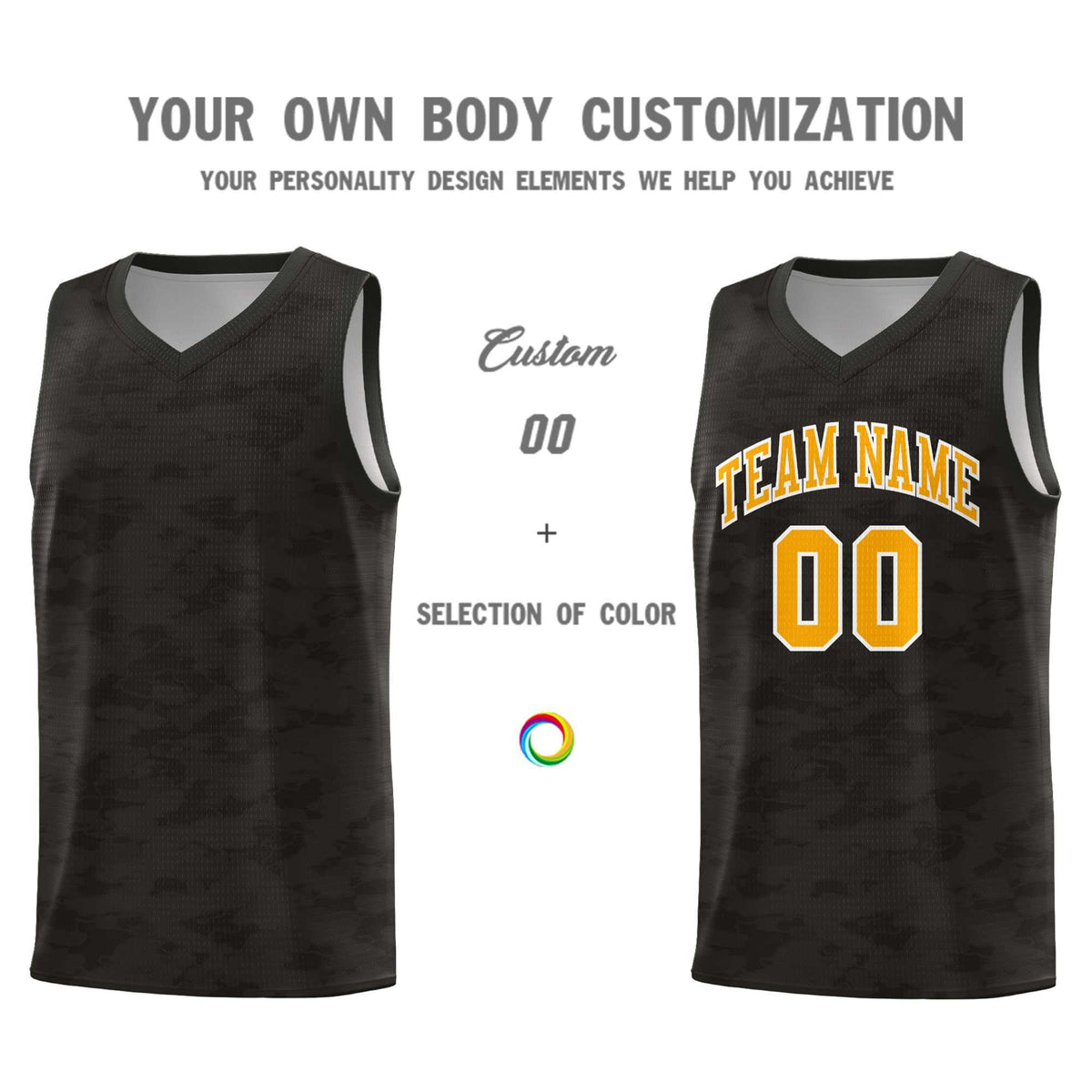 Custom Personalized Camo Kits Sports Uniform Basketball Jersey|KXKSHOP