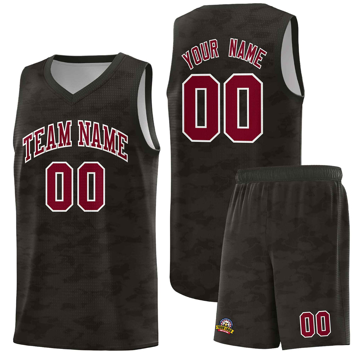 Custom Personalized Camo Kits Sports Uniform Basketball Jersey|KXKSHOP