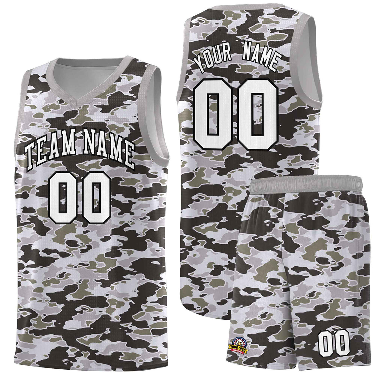Custom Personalized Camo Kits Sports Uniform Basketball Jersey|KXKSHOP