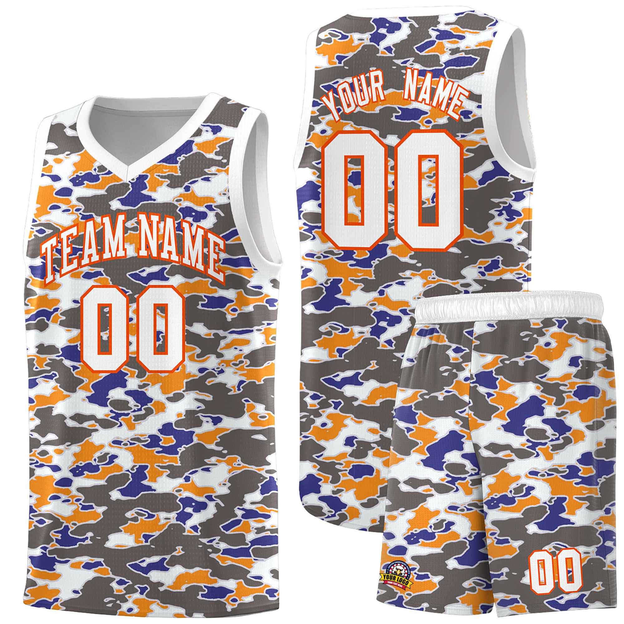 Custom Personalized Camo Kits Sports Uniform Basketball Jersey|KXKSHOP