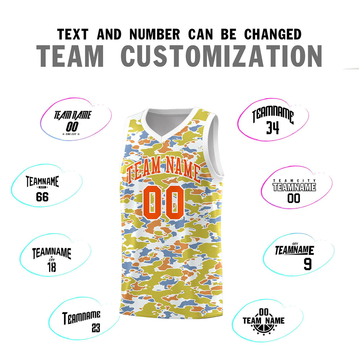 Custom Personalized Camo Kits Sports Uniform Basketball Jersey|KXKSHOP