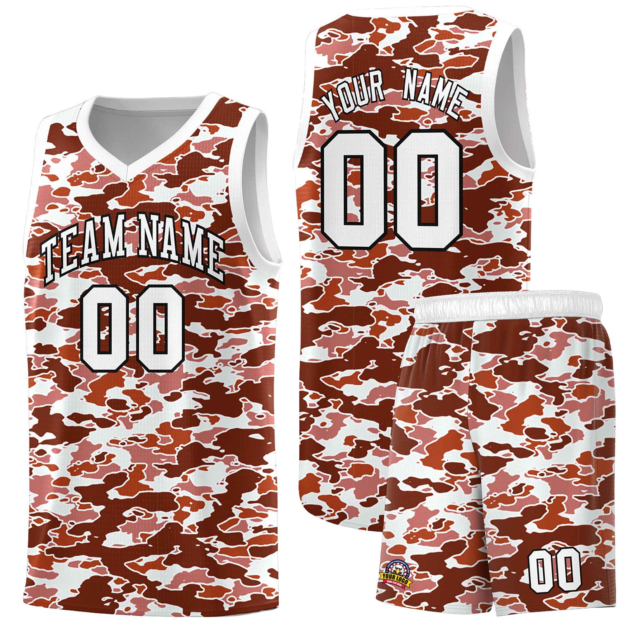 Custom Personalized Camo Kits Sports Uniform Basketball Jersey|KXKSHOP