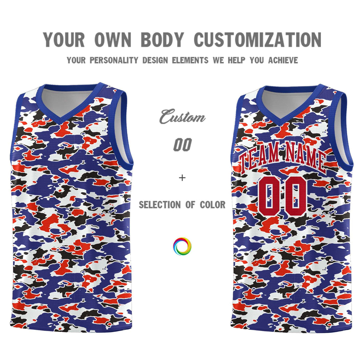 Custom Personalized Camo Kits Sports Uniform Basketball Jersey|KXKSHOP