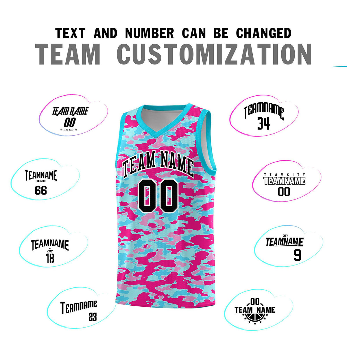 Custom Personalized Camo Kits Sports Uniform Basketball Jersey|KXKSHOP