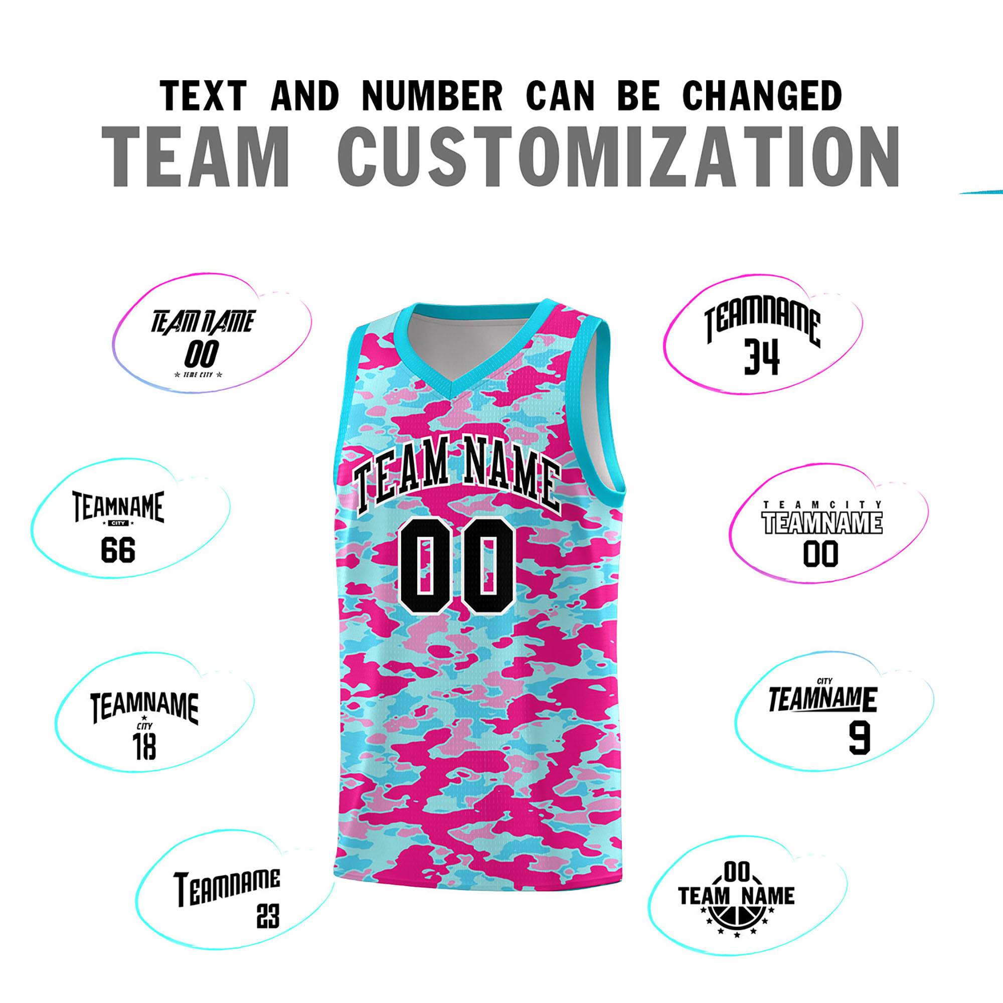 Custom Personalized Camo Kits Sports Uniform Basketball Jersey|KXKSHOP