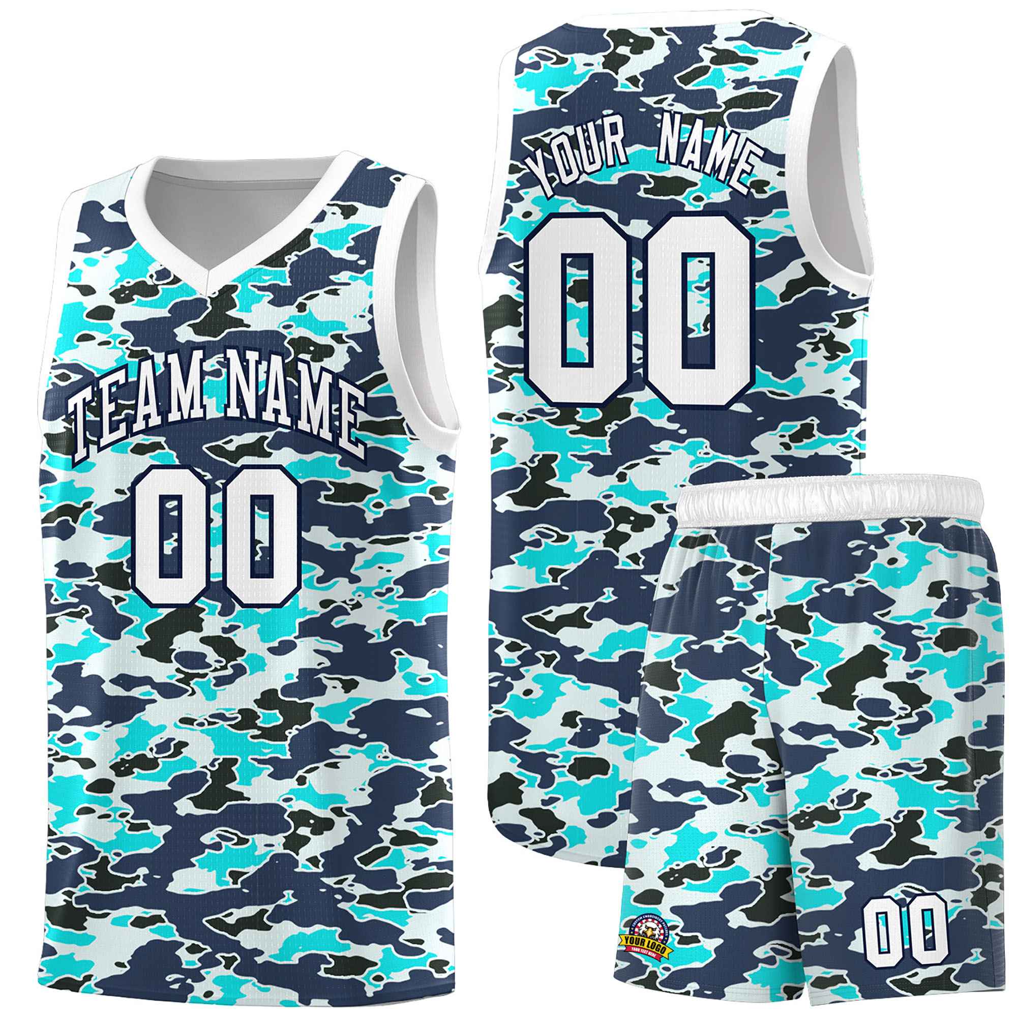Custom Personalized Camo Kits Sports Uniform Basketball Jersey|KXKSHOP