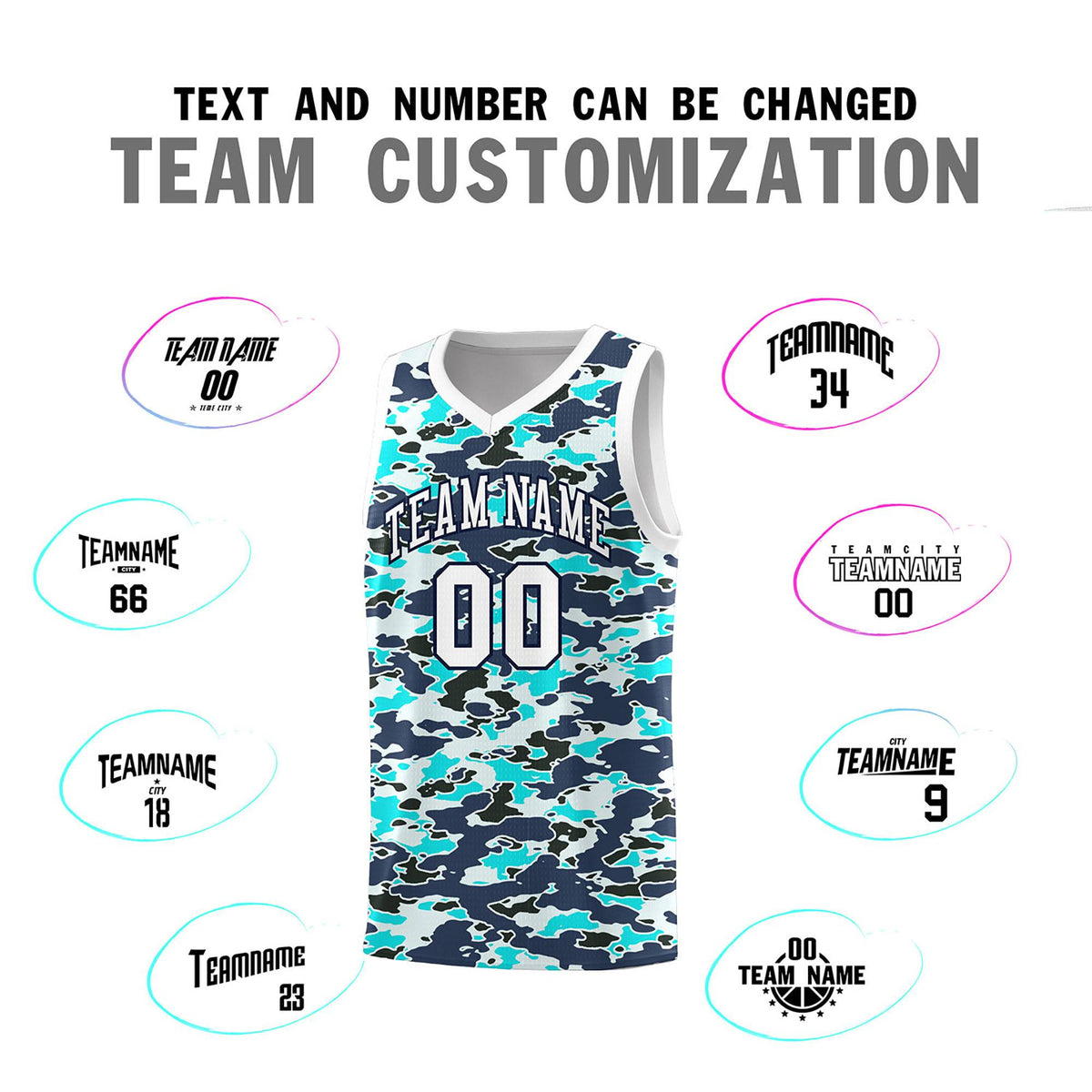 Custom Personalized Camo Kits Sports Uniform Basketball Jersey|KXKSHOP