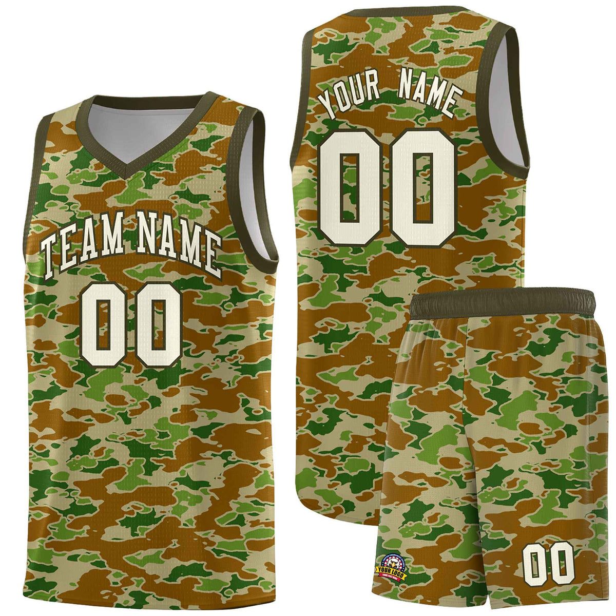 Custom Personalized Camo Kits Sports Uniform Basketball Jersey|KXKSHOP