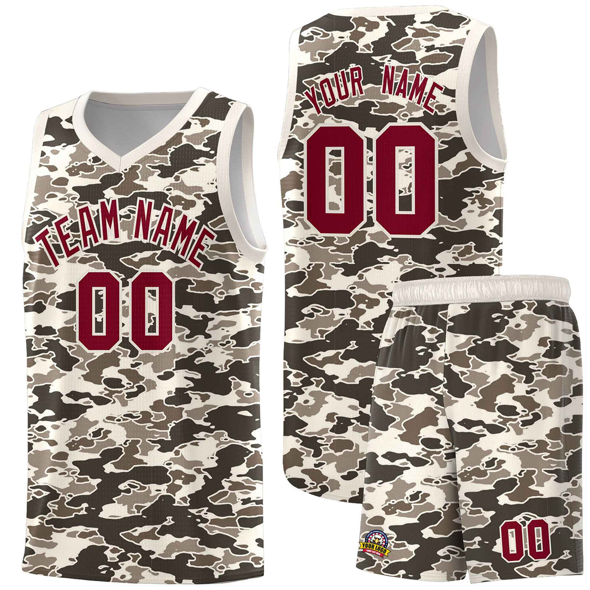 Custom Personalized Camo Kits Sports Uniform Basketball Jersey|KXKSHOP