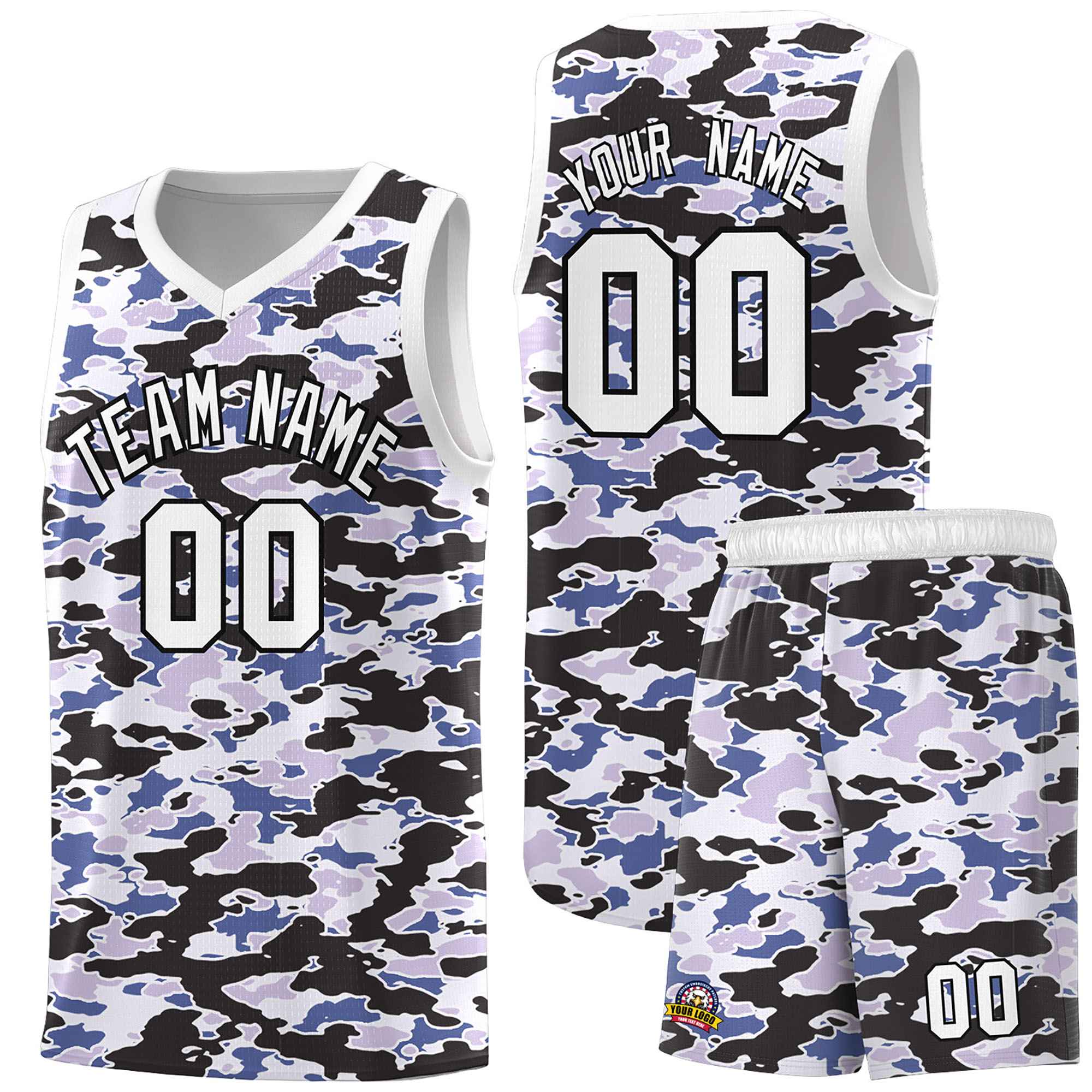 Custom Personalized Camo Kits Sports Uniform Basketball Jersey|KXKSHOP