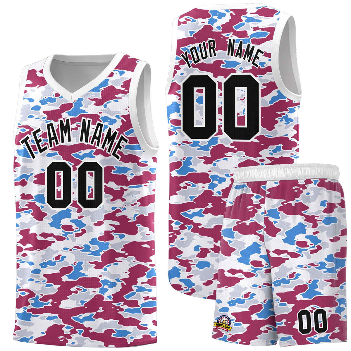 Custom Personalized Camo Kits Sports Uniform Basketball Jersey|KXKSHOP