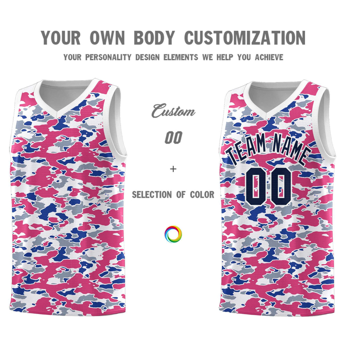 Custom Personalized Camo Kits Sports Uniform Basketball Jersey|KXKSHOP