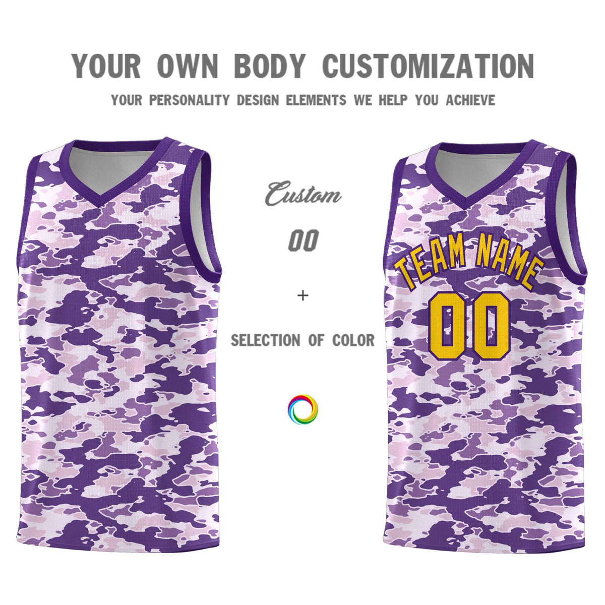 Custom Personalized Camo Kits Sports Uniform Basketball Jersey|KXKSHOP