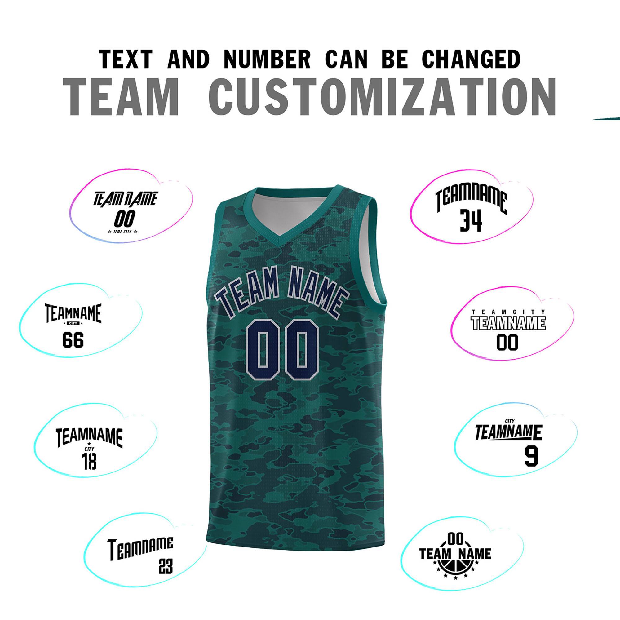 Custom Personalized Camo Kits Sports Uniform Basketball Jersey|KXKSHOP