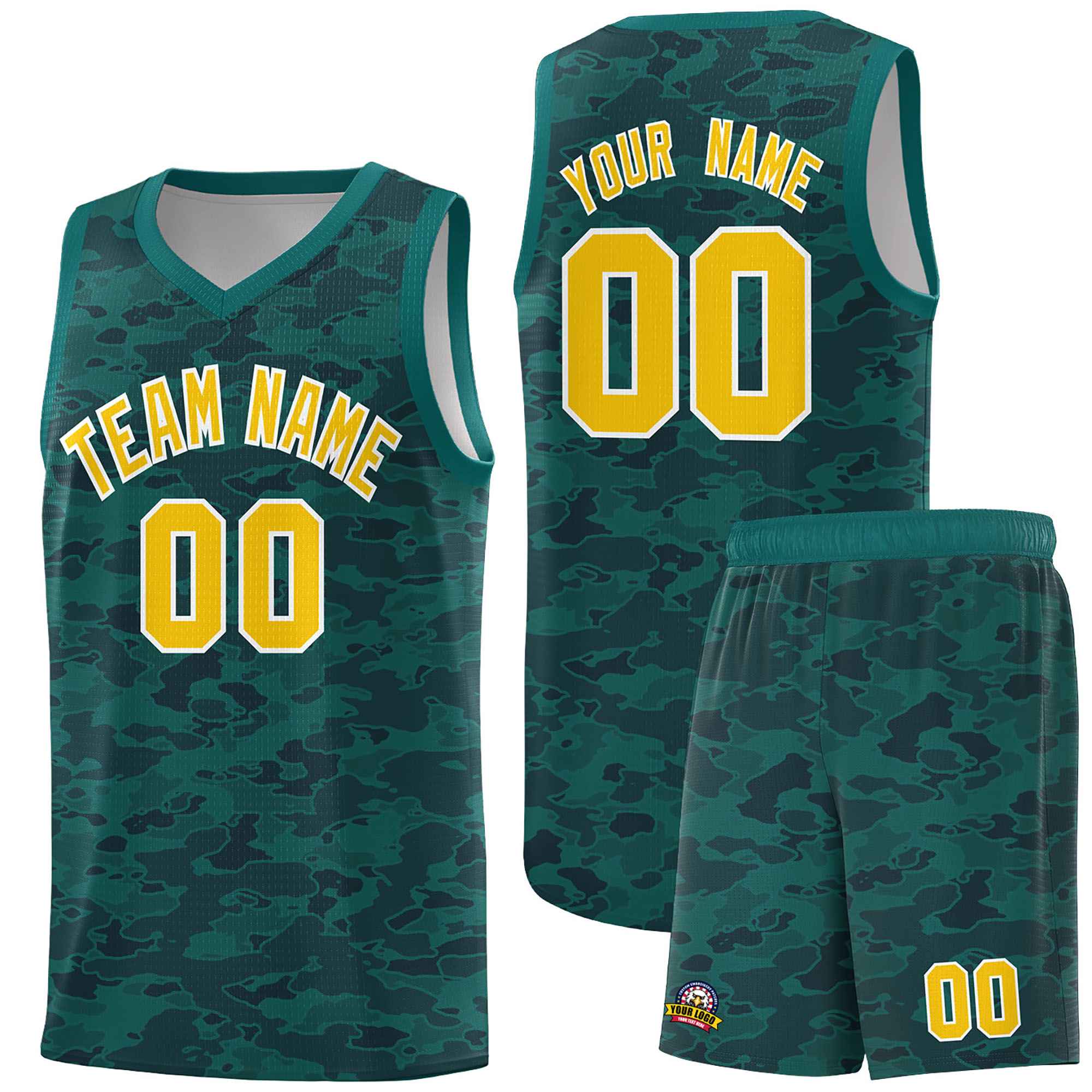 Custom Personalized Camo Kits Sports Uniform Basketball Jersey|KXKSHOP
