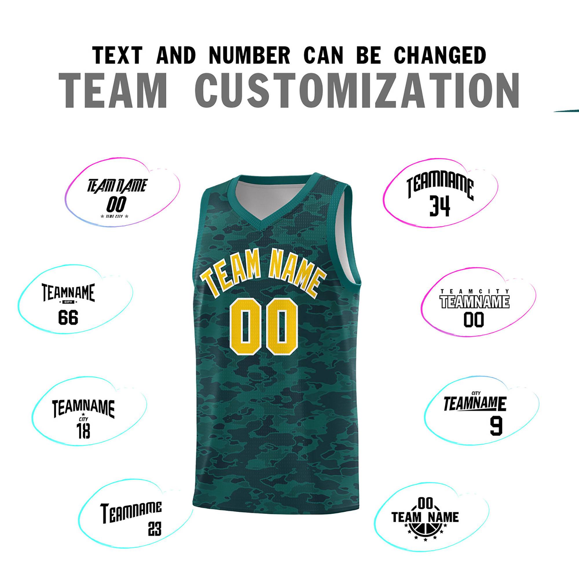 Custom Personalized Camo Kits Sports Uniform Basketball Jersey|KXKSHOP