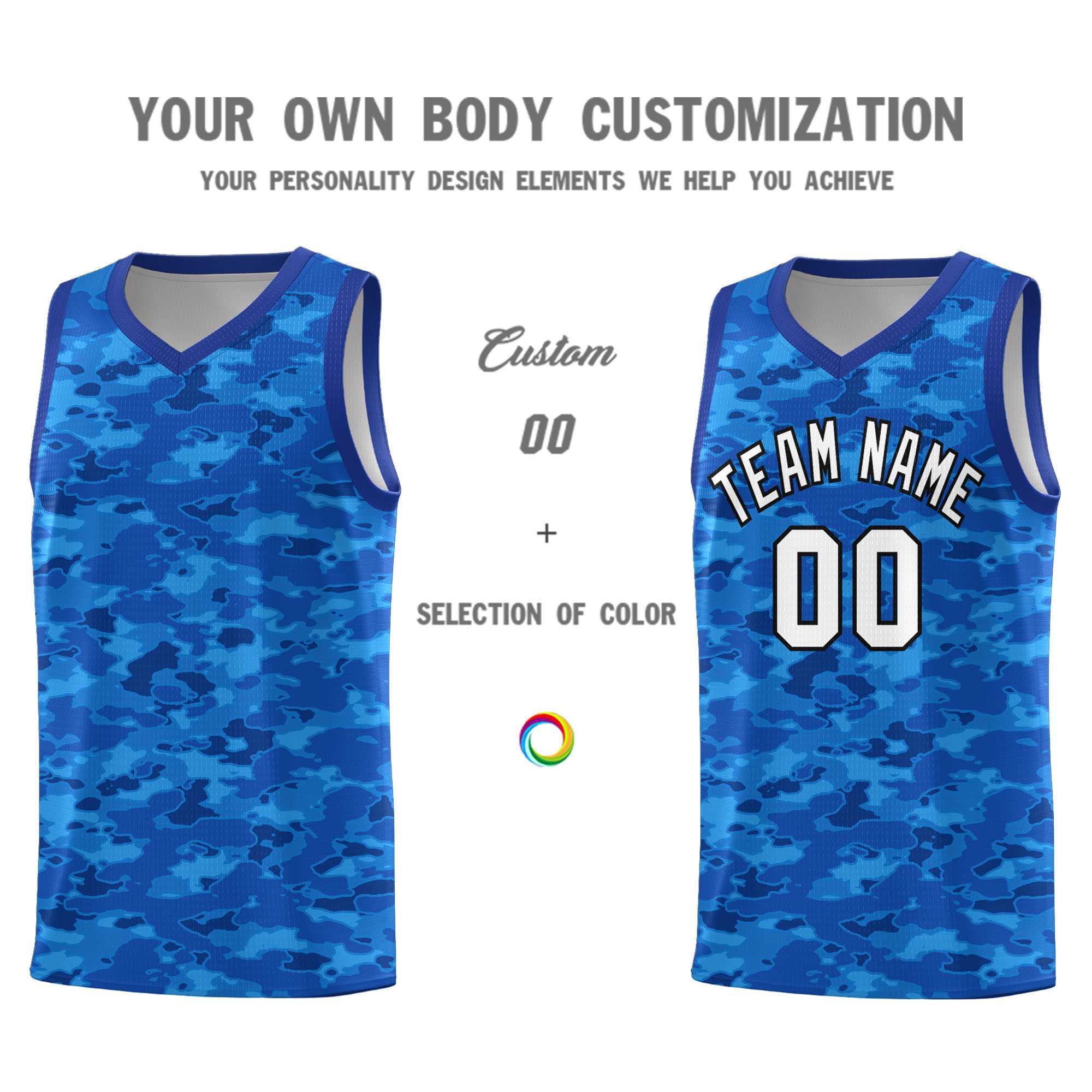 Custom Personalized Camo Kits Sports Uniform Basketball Jersey|KXKSHOP