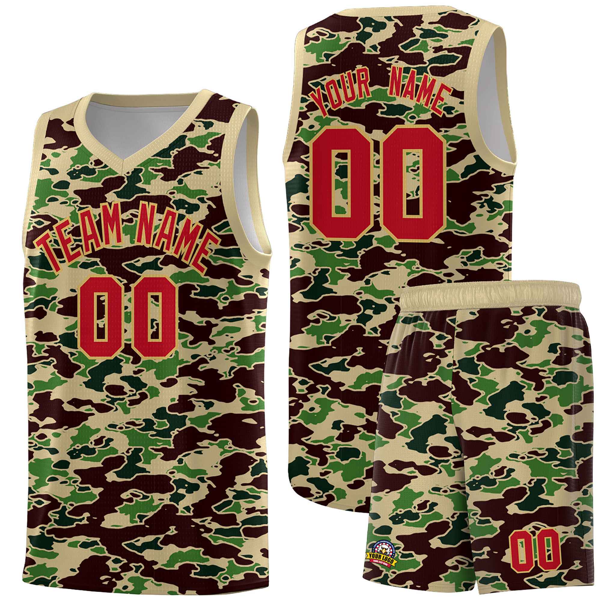 Custom Personalized Camo Kits Sports Uniform Basketball Jersey|KXKSHOP