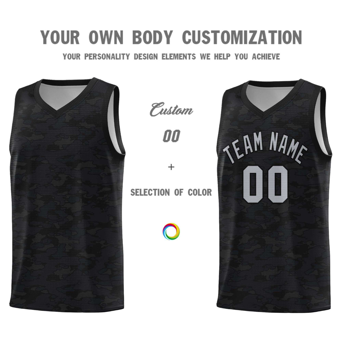 Custom Personalized Camo Kits Sports Uniform Basketball Jersey|KXKSHOP