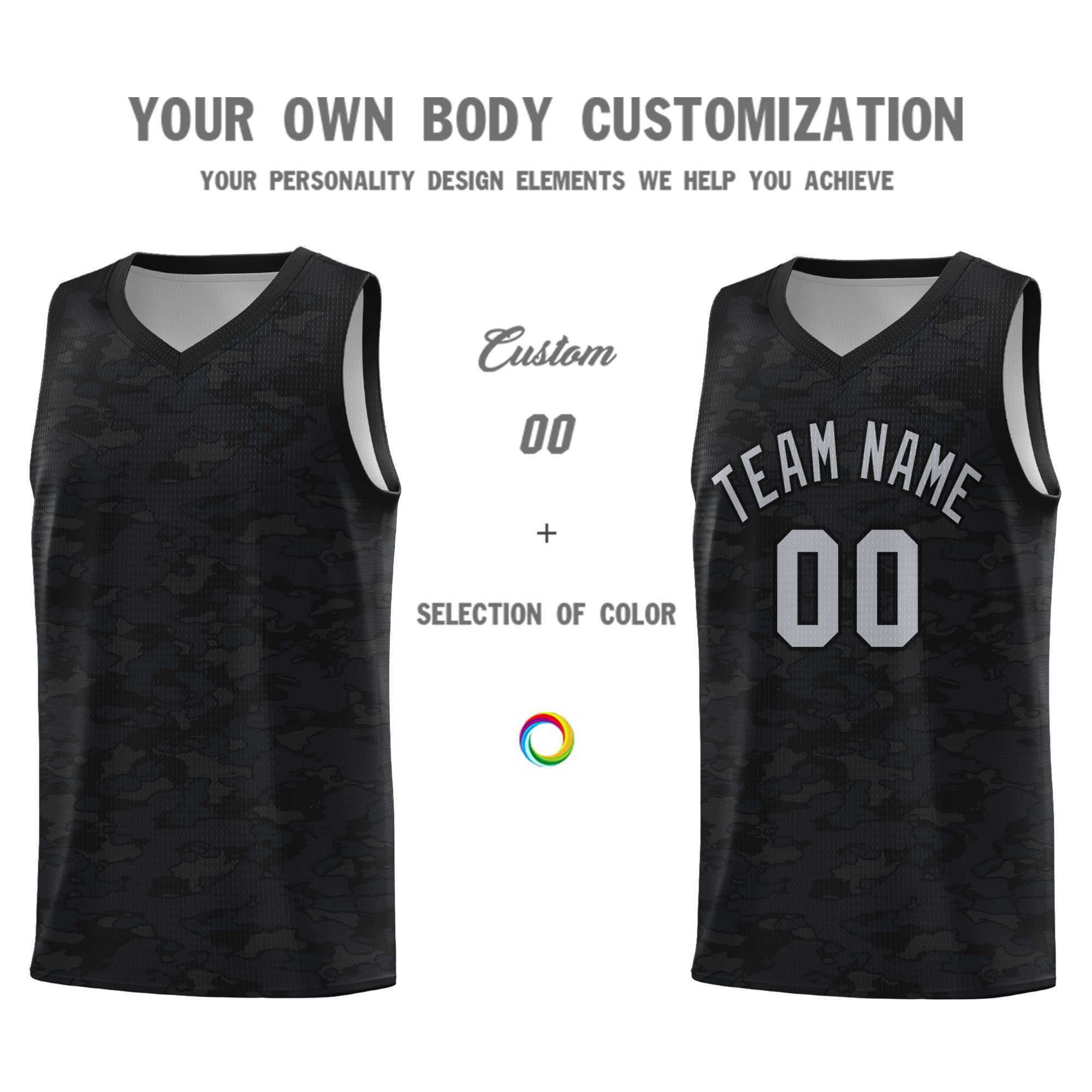 Custom Personalized Camo Kits Sports Uniform Basketball Jersey|KXKSHOP