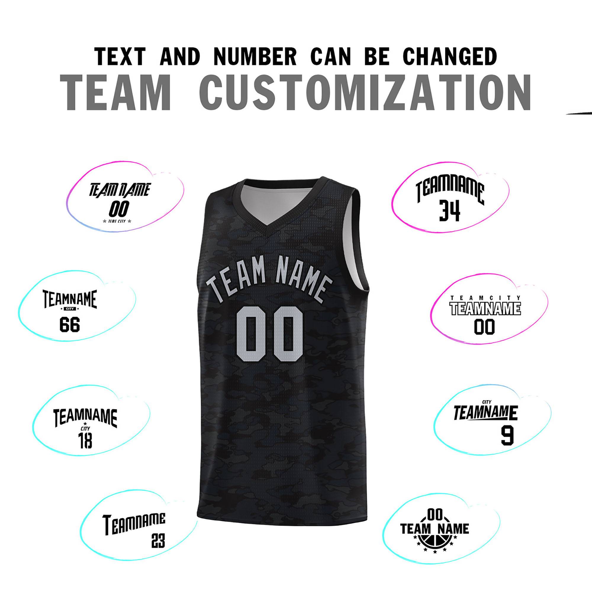 Custom Personalized Camo Kits Sports Uniform Basketball Jersey|KXKSHOP