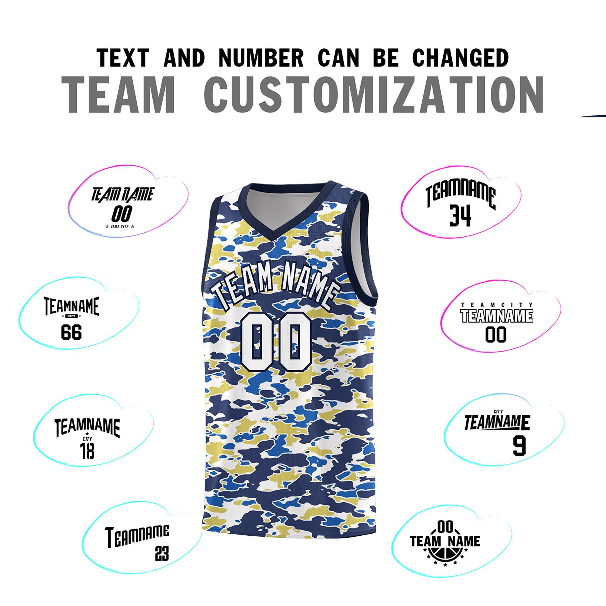 Custom Personalized Camo Kits Sports Uniform Basketball Jersey|KXKSHOP