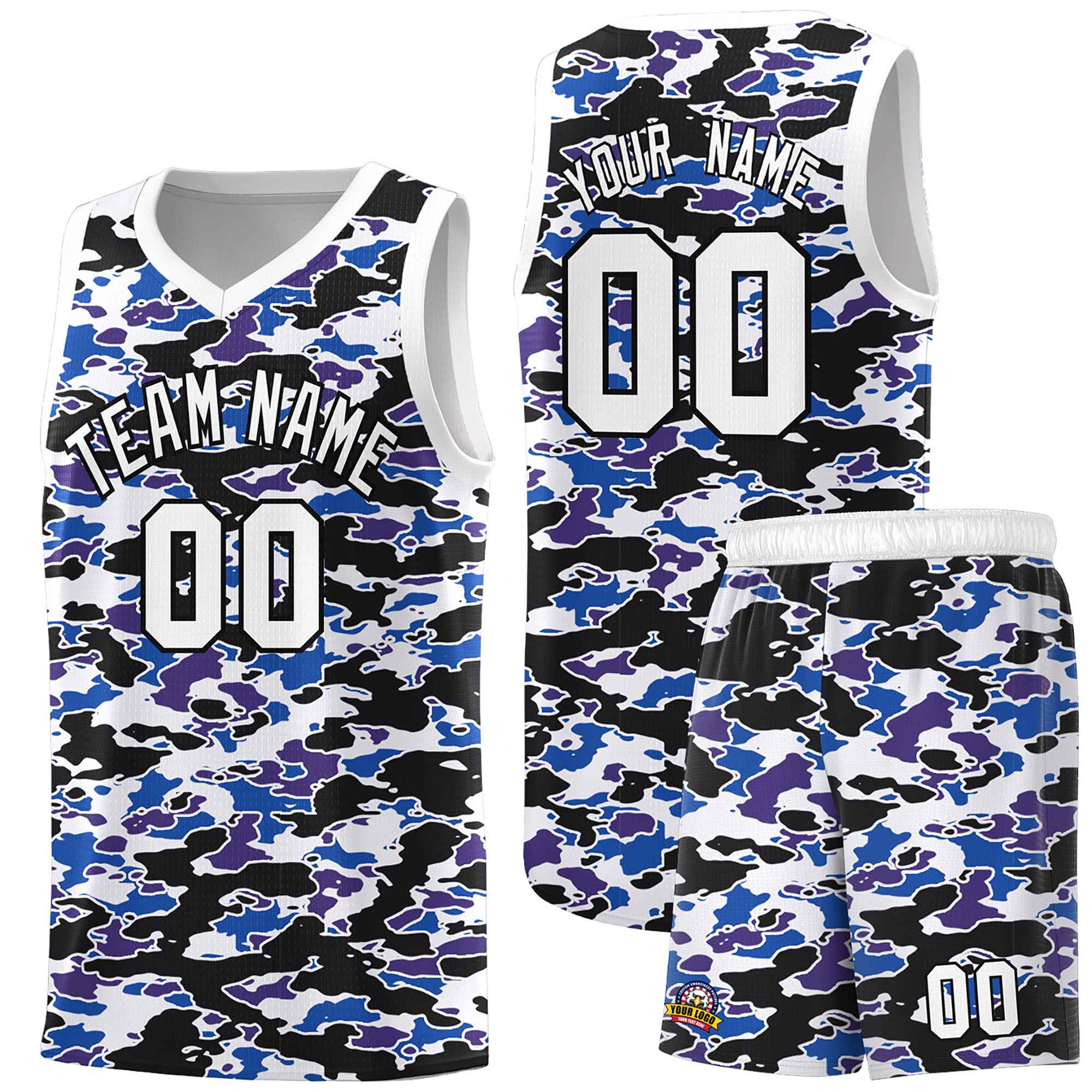 Custom Personalized Camo Kits Sports Uniform Basketball Jersey|KXKSHOP