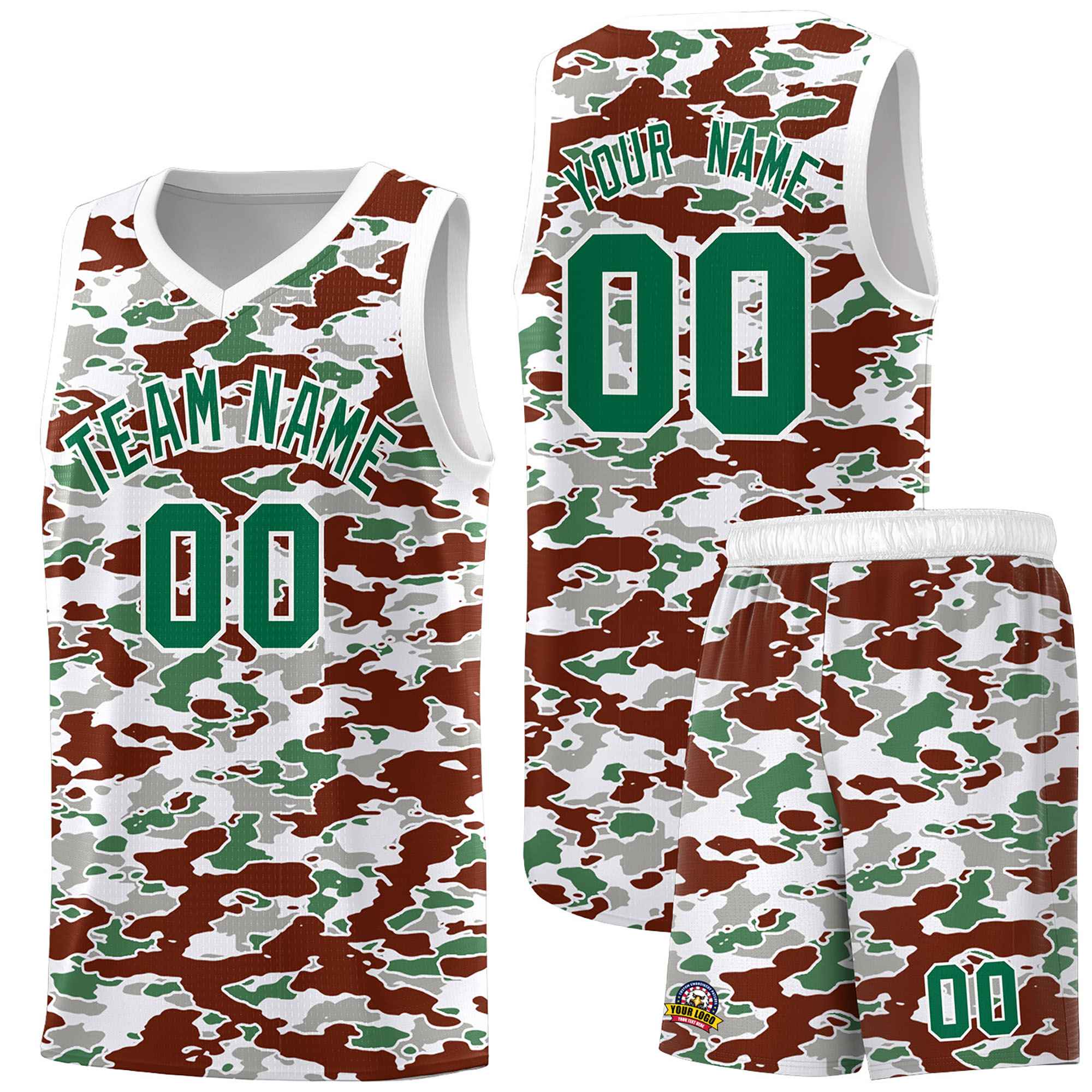 Custom Personalized Camo Kits Sports Uniform Basketball Jersey|KXKSHOP