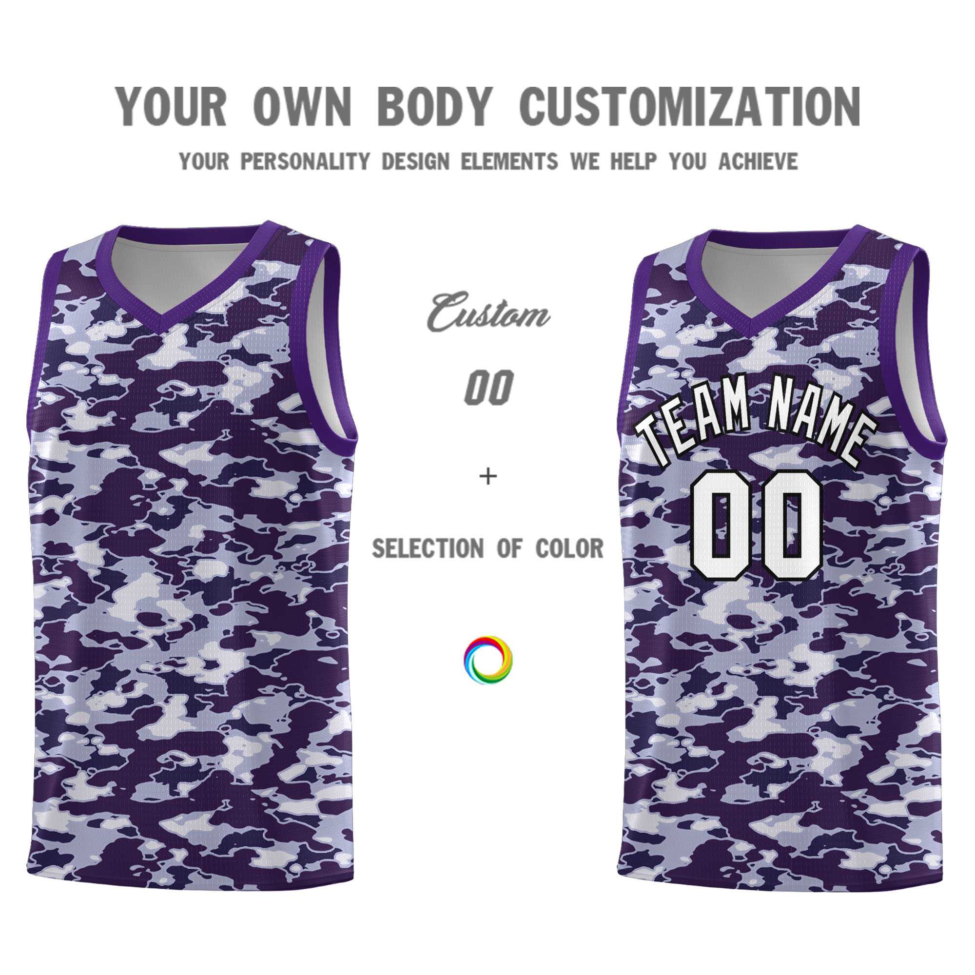 Custom Personalized Camo Kits Sports Uniform Basketball Jersey|KXKSHOP