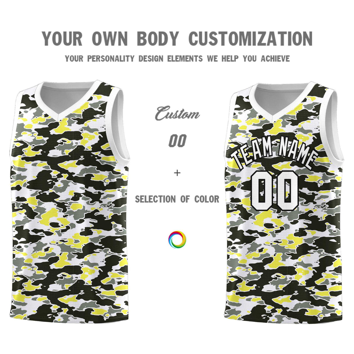 Custom Personalized Camo Kits Sports Uniform Basketball Jersey|KXKSHOP