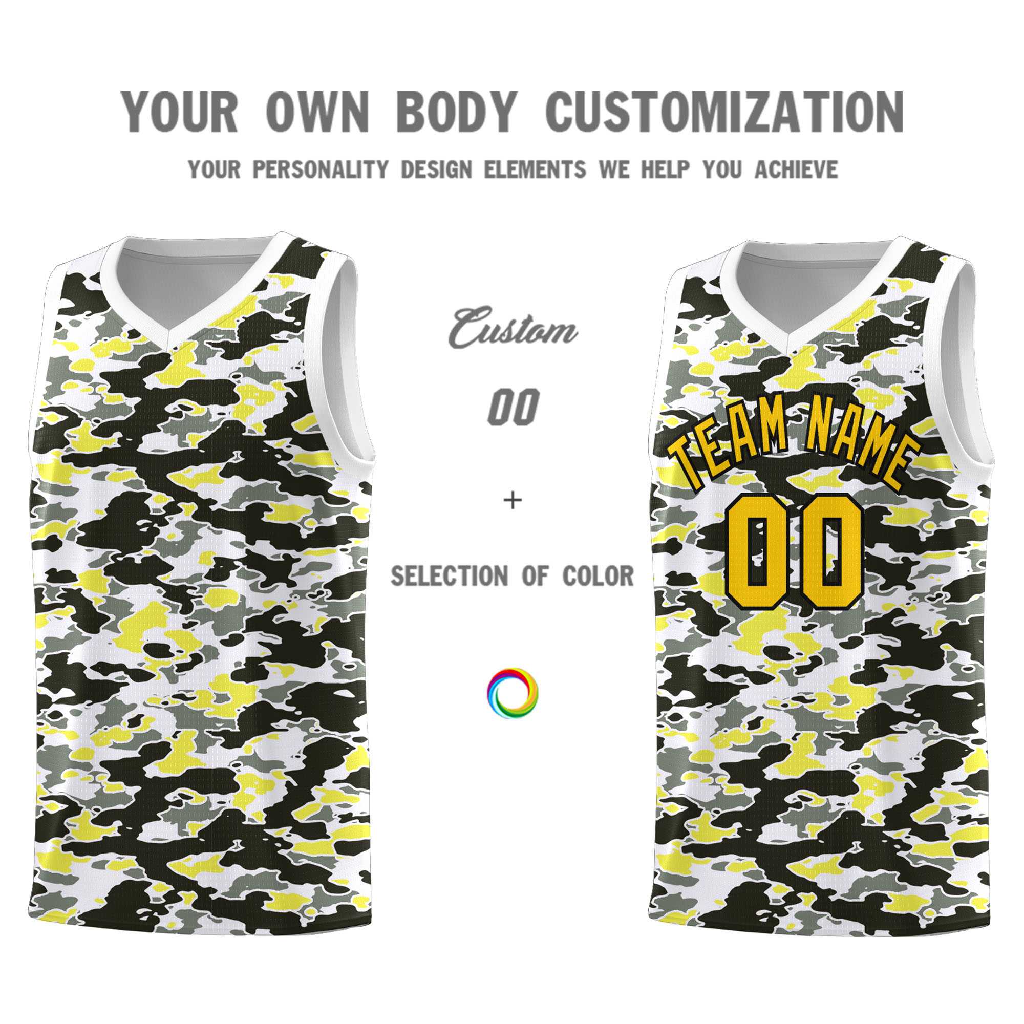Custom Personalized Camo Kits Sports Uniform Basketball Jersey|KXKSHOP