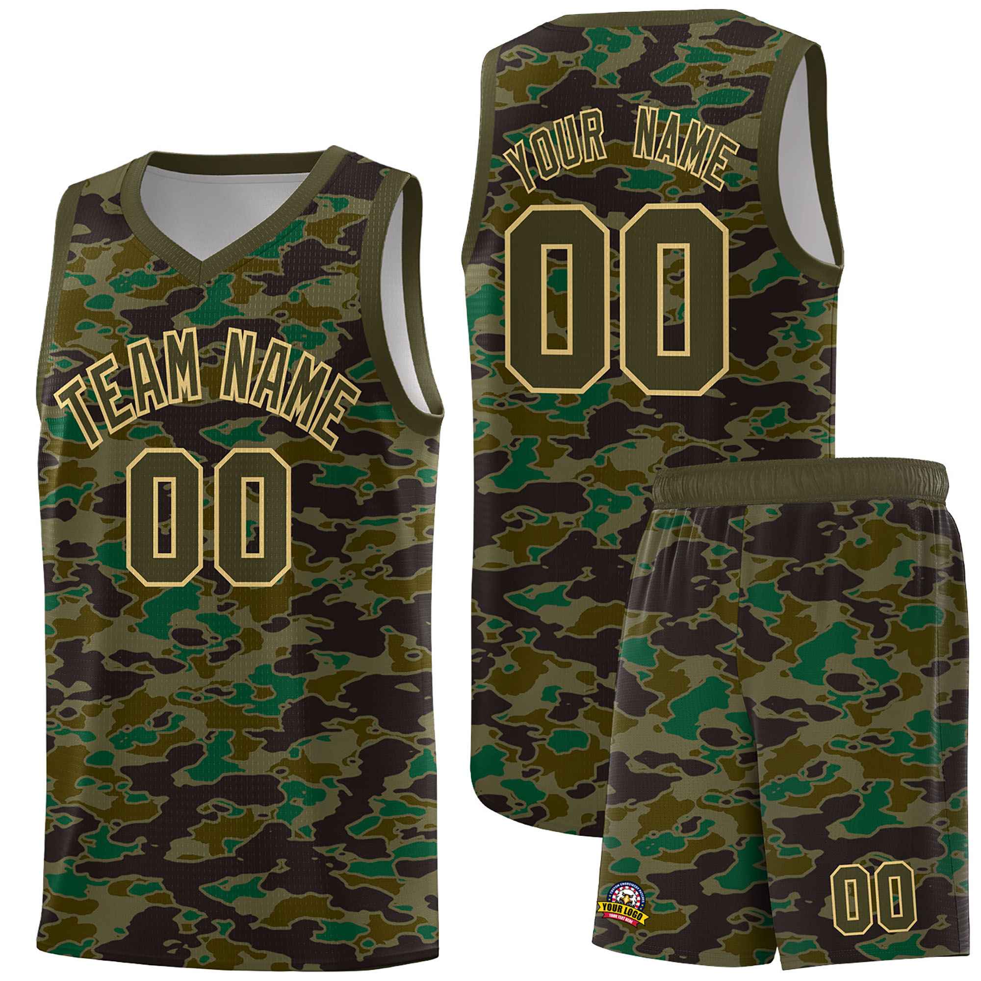 Custom Personalized Camo Kits Sports Uniform Basketball Jersey|KXKSHOP