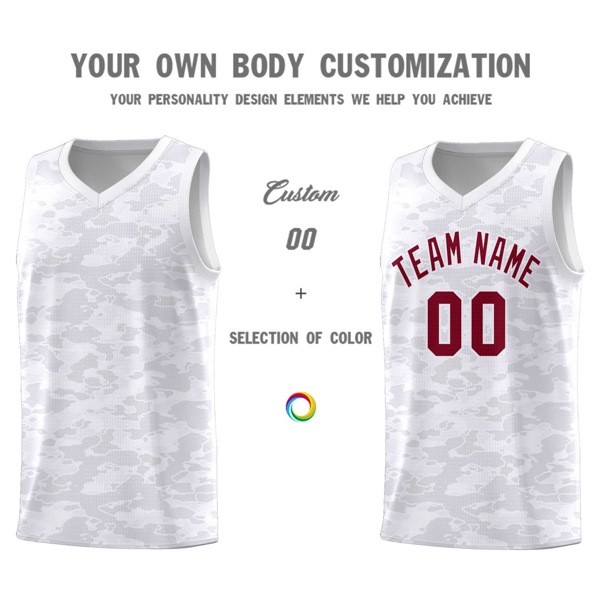 Custom Personalized Camo Kits Sports Uniform Basketball Jersey|KXKSHOP