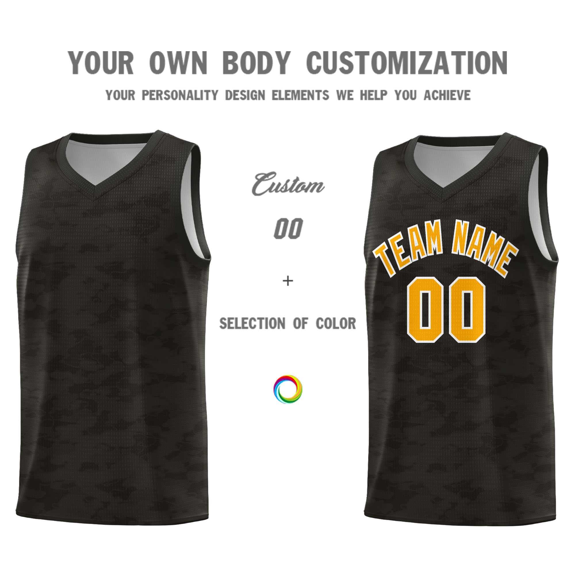 Custom Personalized Camo Kits Sports Uniform Basketball Jersey|KXKSHOP